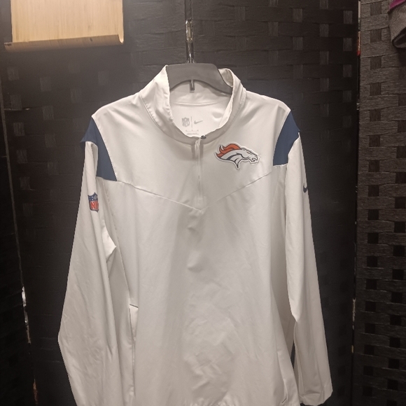 Nike White Denver Broncos Jacket - Picture 2 of 5